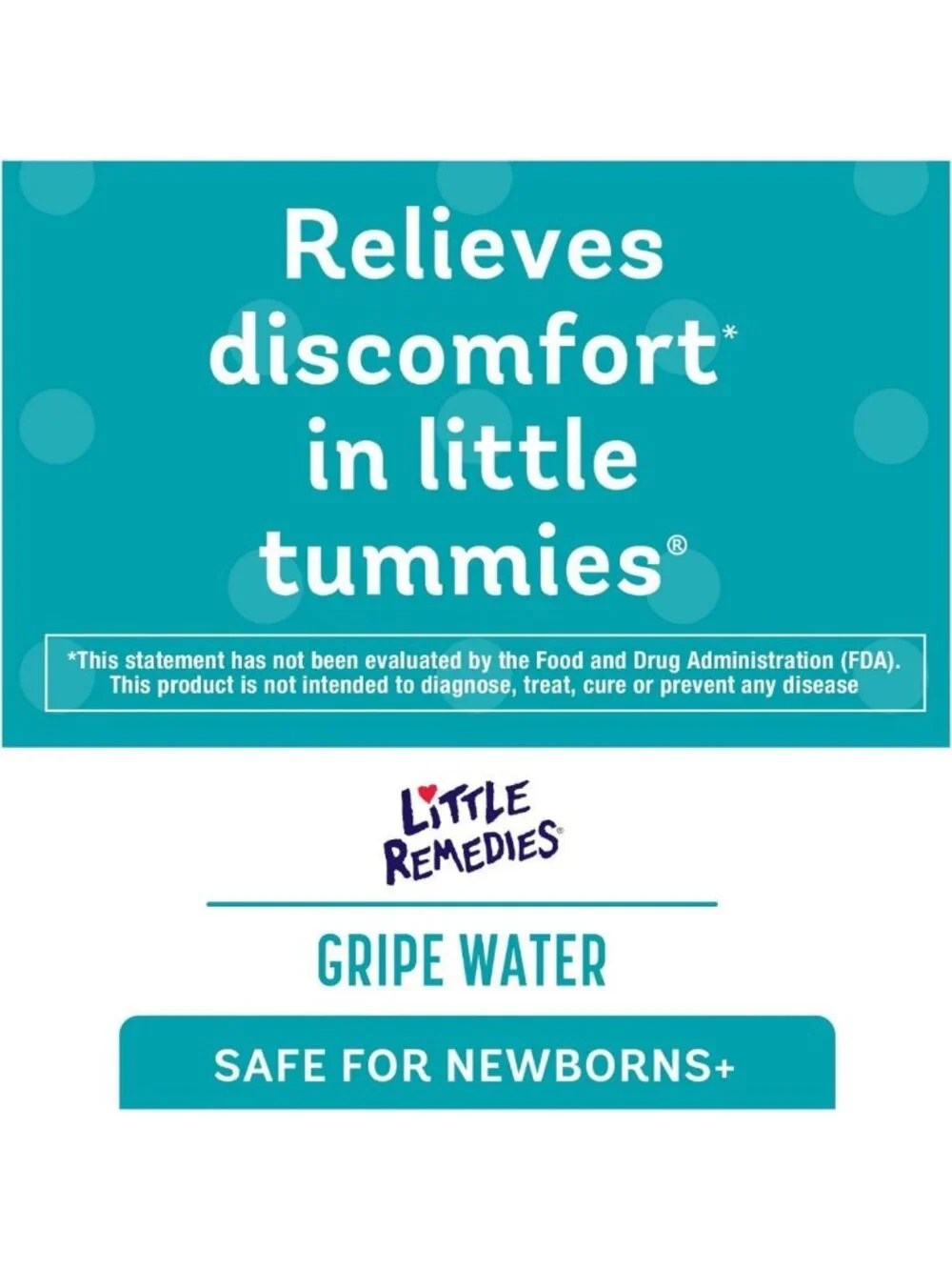 Natural Baby Gripe Water with Chamomile - Gas Relief, No Alcohol or Dyes, 4oz (3
